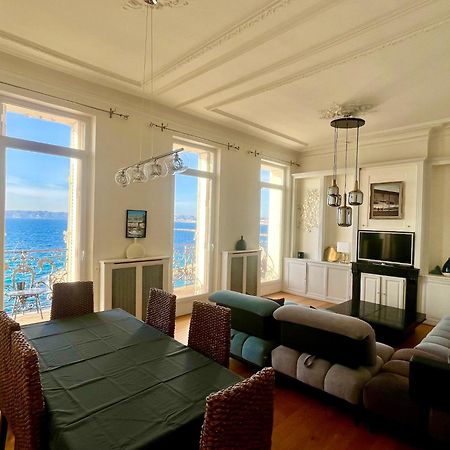 Appartement Sur La Corniche Kennedy Face A La Mer Marseille Exterior photo